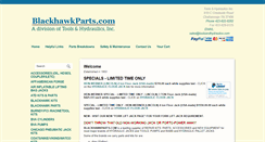 Desktop Screenshot of blackhawkparts.com